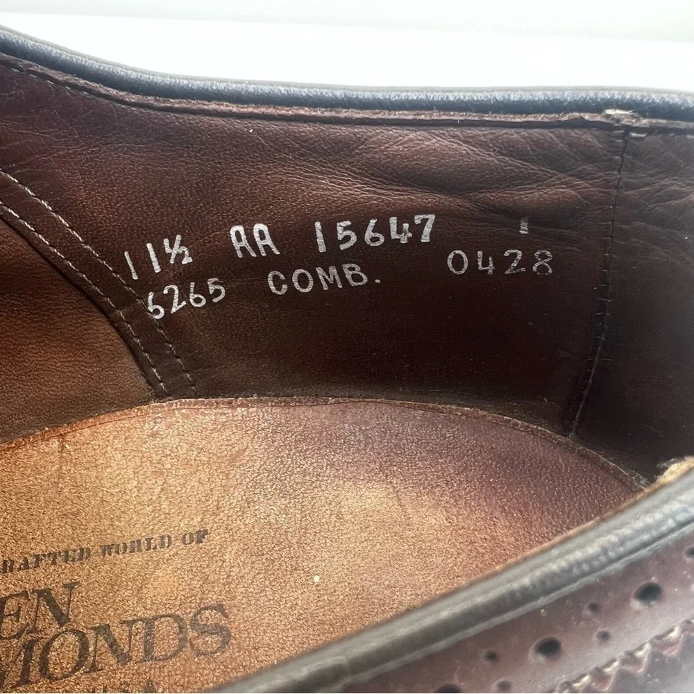 Allen Edmonds McAllister Men’s Wingtip Oxford Dress Shoes
